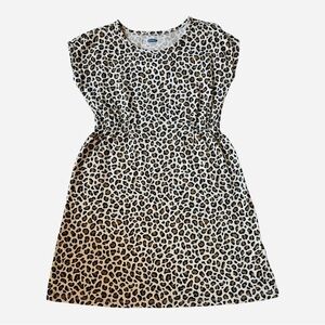 Cheetah girls dress Old navy. Size M, 8 short sleeves print dress